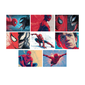Spider Poster Collection (Set of 8) – A4 & A5 Premium Wall Art